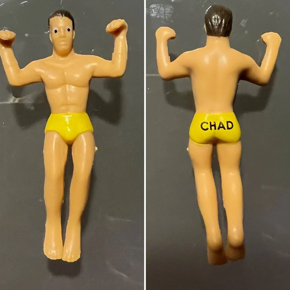 🍷NWOT 6 Wine Glass Markers | Speedo-Wearing Men | Caucasian